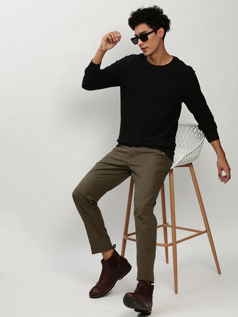 mens plain sweatshirt - 20325347 - Standard Image - 4