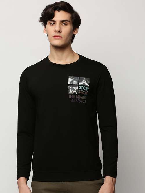men long sleeves front & back printed sweatshirt  - 20325371 -  Standard Image - 0