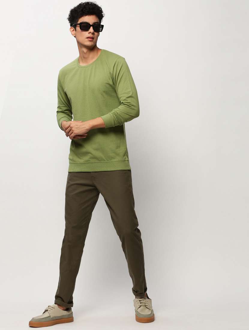 mens plain sweatshirt - 20325375 -  Standard Image - 4