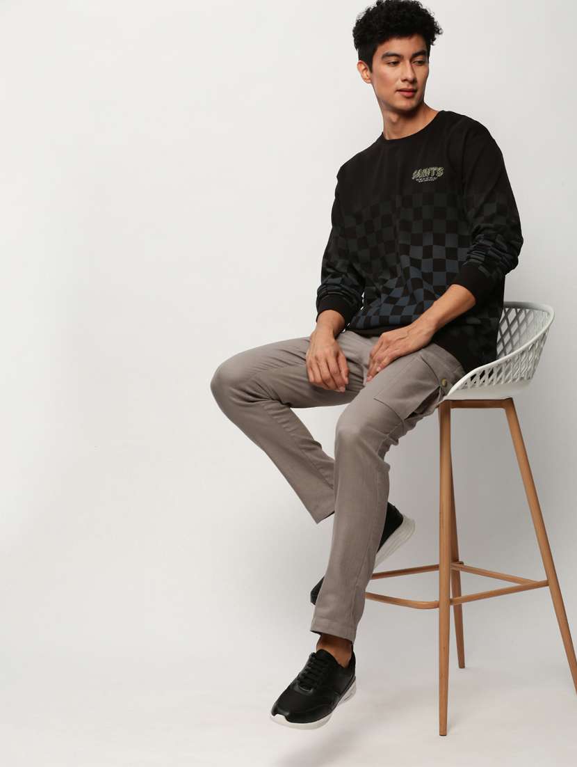 mens all over print sweatshirt - 20325379 -  Standard Image - 4