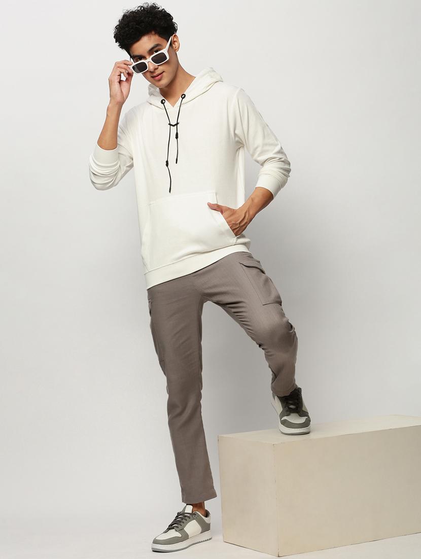 mens plain sweatshirt - 20325385 - Standard Image - 4