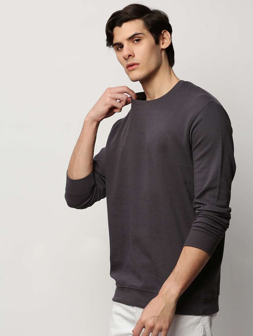 mens plain sweatshirt - 20325389 -  Standard Image - 1