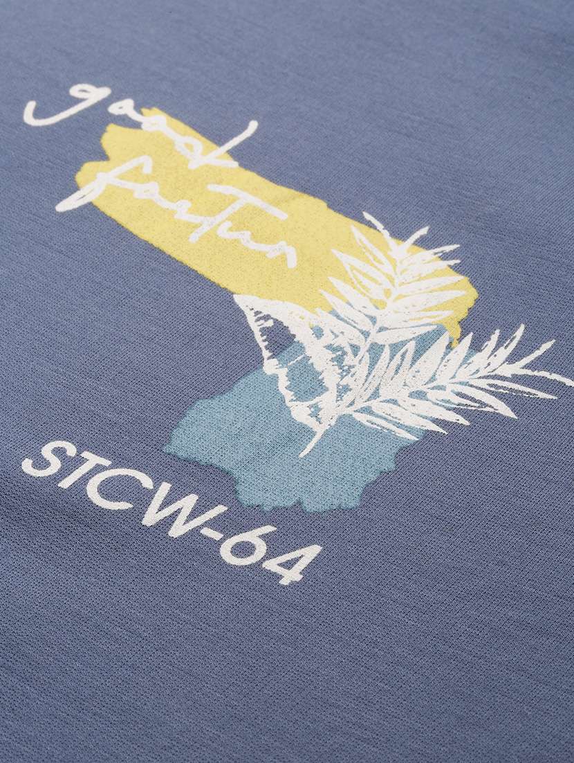 mens placement print sweatshirt - 20325392 -  Standard Image - 6