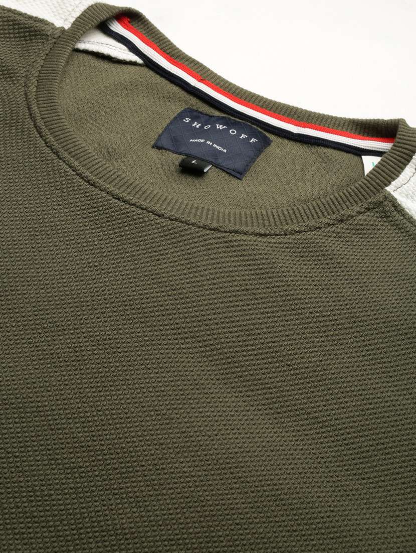 mens color block sweatshirt - 20325401 - Standard Image - 6