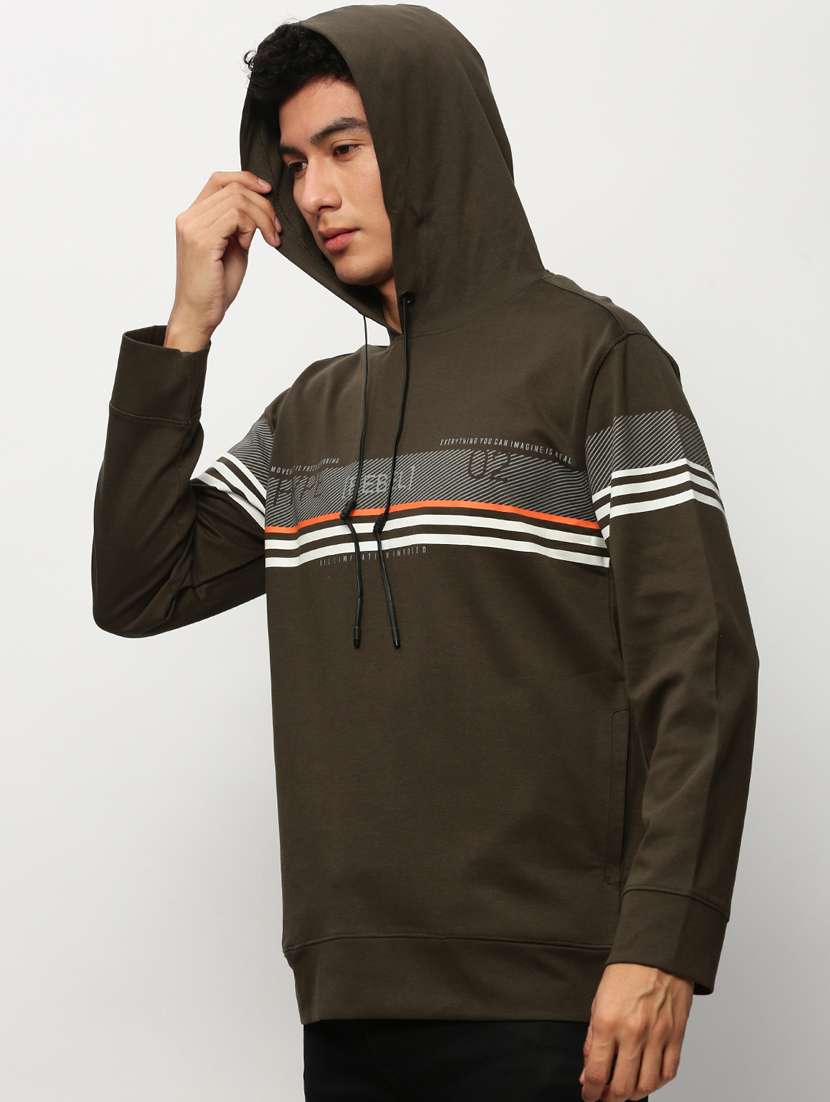 mens striped sweatshirt - 20325412 -  Standard Image - 1
