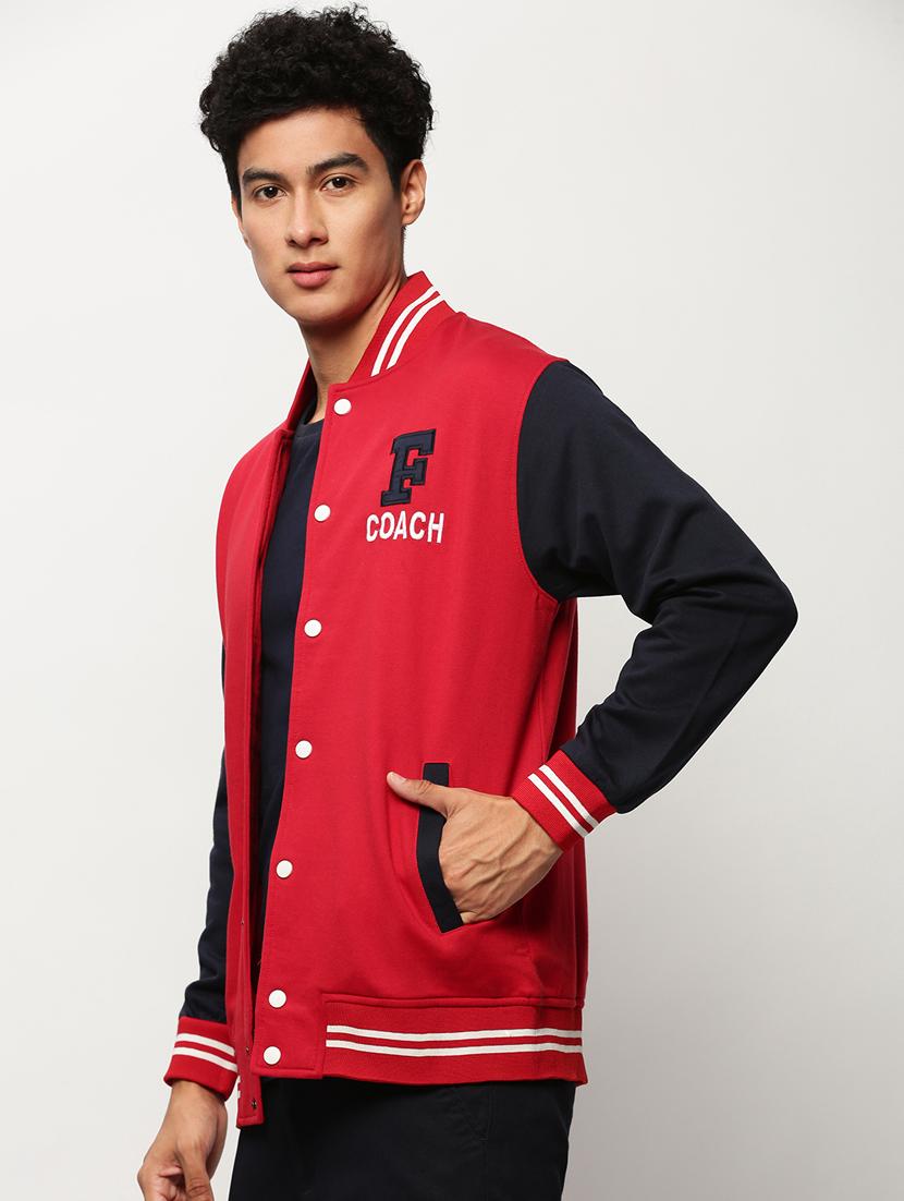 mens color block sweatshirt - 20325422 -  Standard Image - 1