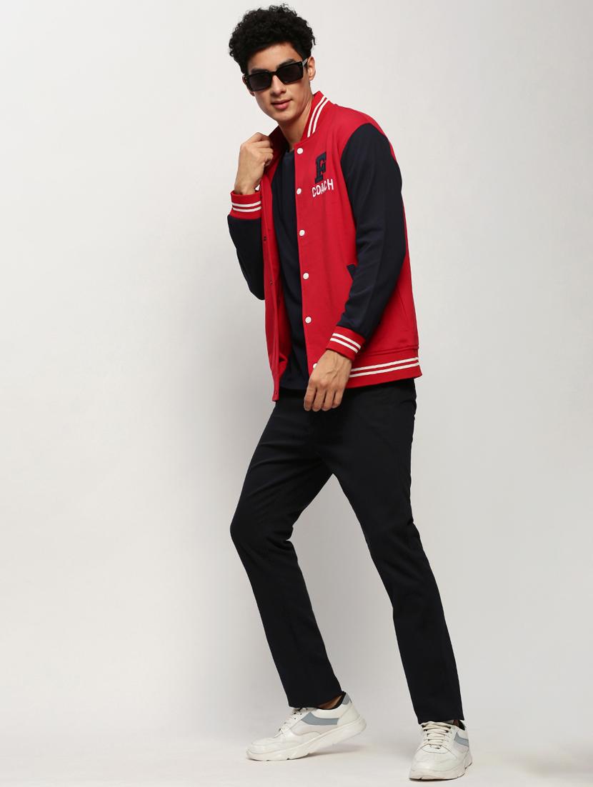 mens color block sweatshirt - 20325422 - Standard Image - 4