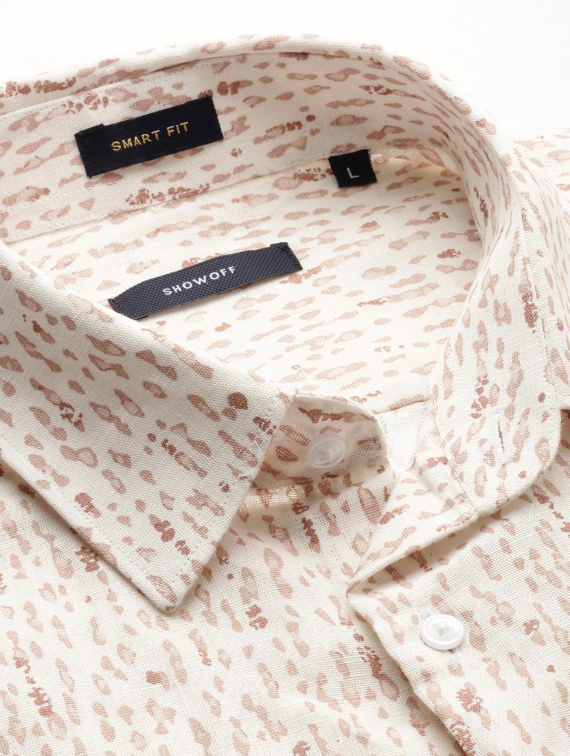 mens printed casual shirt - 20325430 - Standard Image - 6