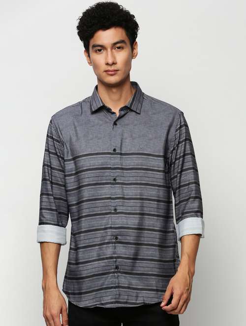 mens stripes casual shirt - 20325432 -  Standard Image - 0