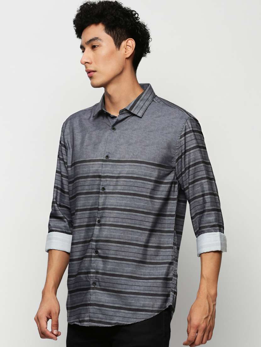 mens stripes casual shirt - 20325432 -  Standard Image - 1