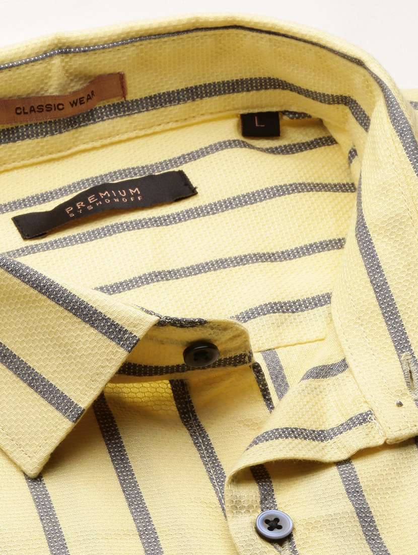 mens stripes casual shirt - 20325453 -  Standard Image - 6