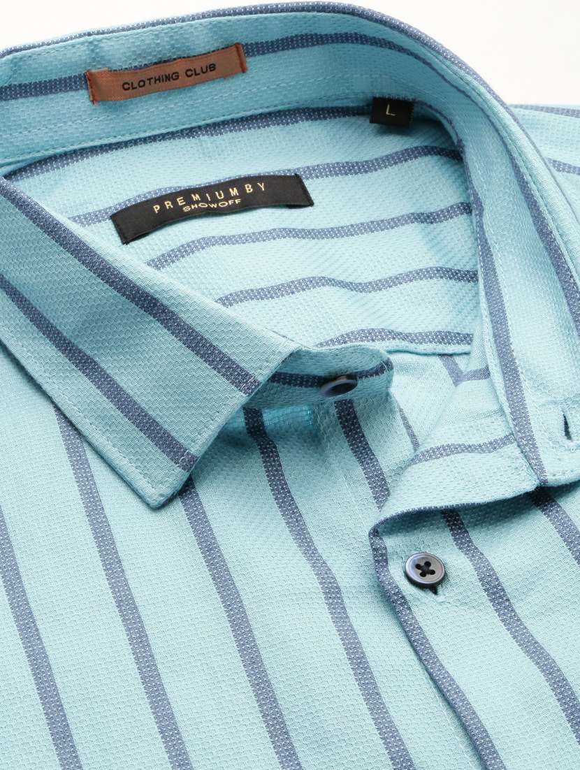 mens stripes casual shirt - 20325462 -  Standard Image - 6