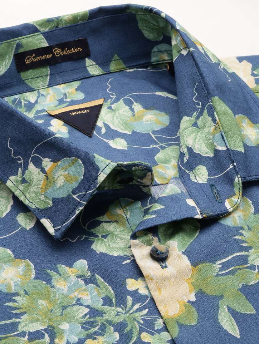 mens florals casual shirt - 20325465 - Standard Image - 6