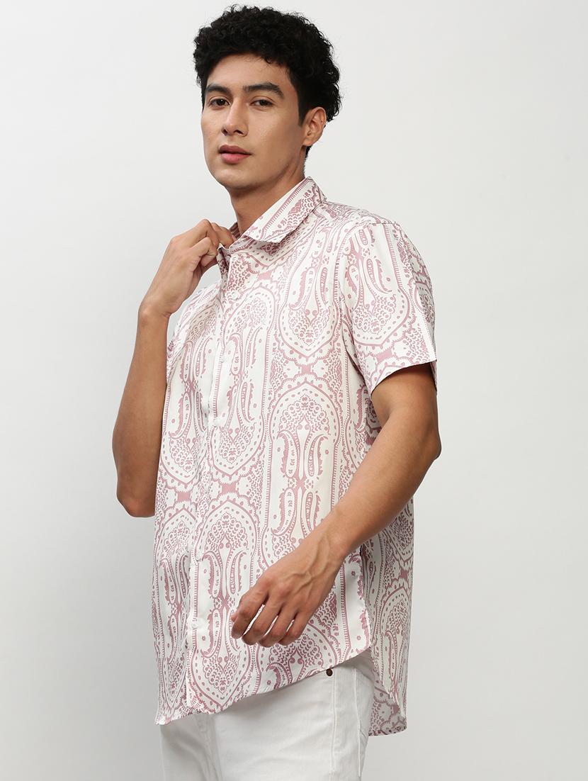 mens paisley casual shirt - 20325466 -  Standard Image - 1