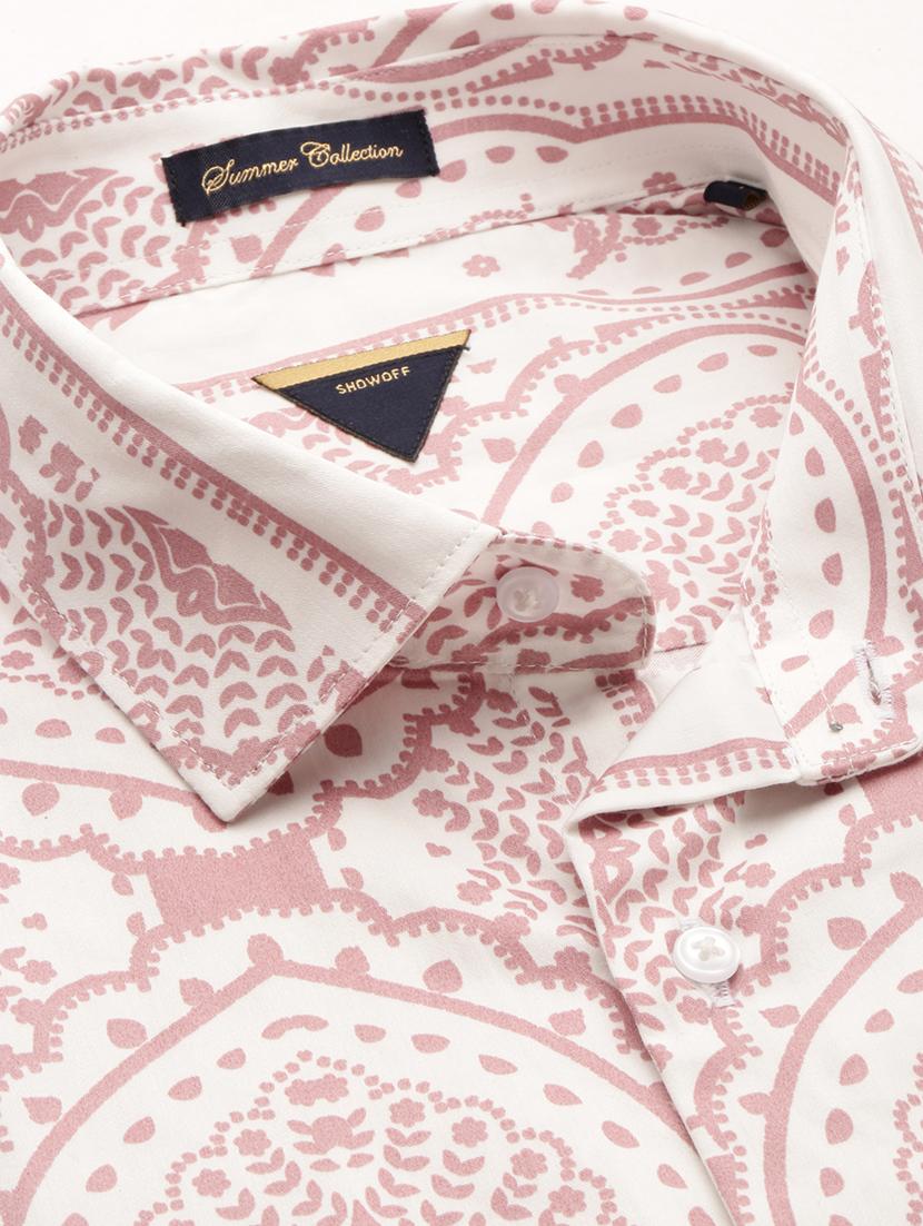 mens paisley casual shirt - 20325466 - Standard Image - 6