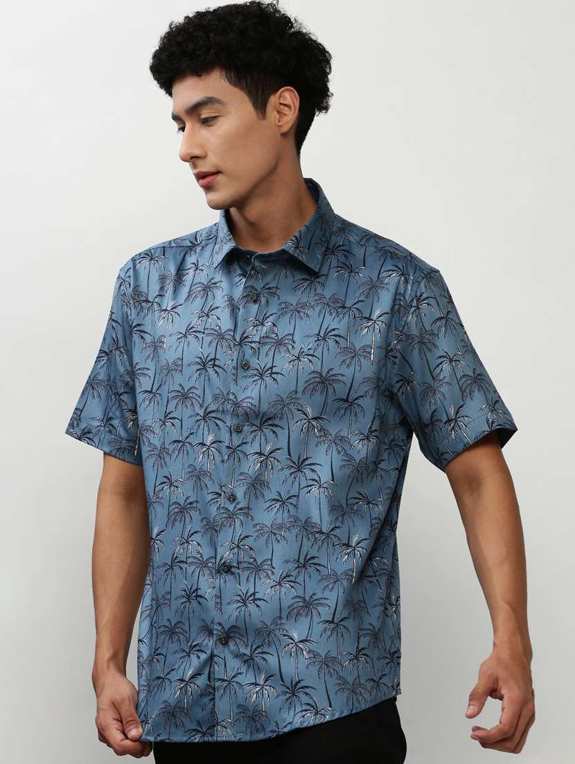 mens tropical casual shirt - 20325468 -  Standard Image - 1