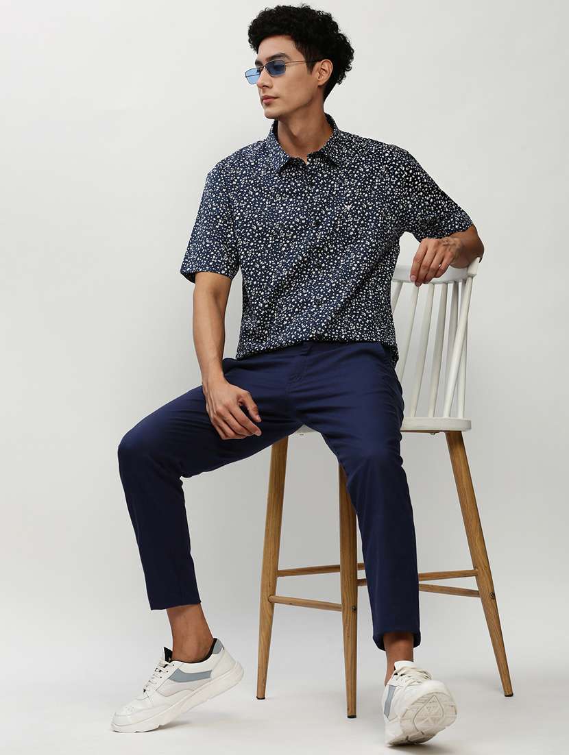 Mens Polka Dots Casual Shirt - 20325475 -  Standard Image - 4