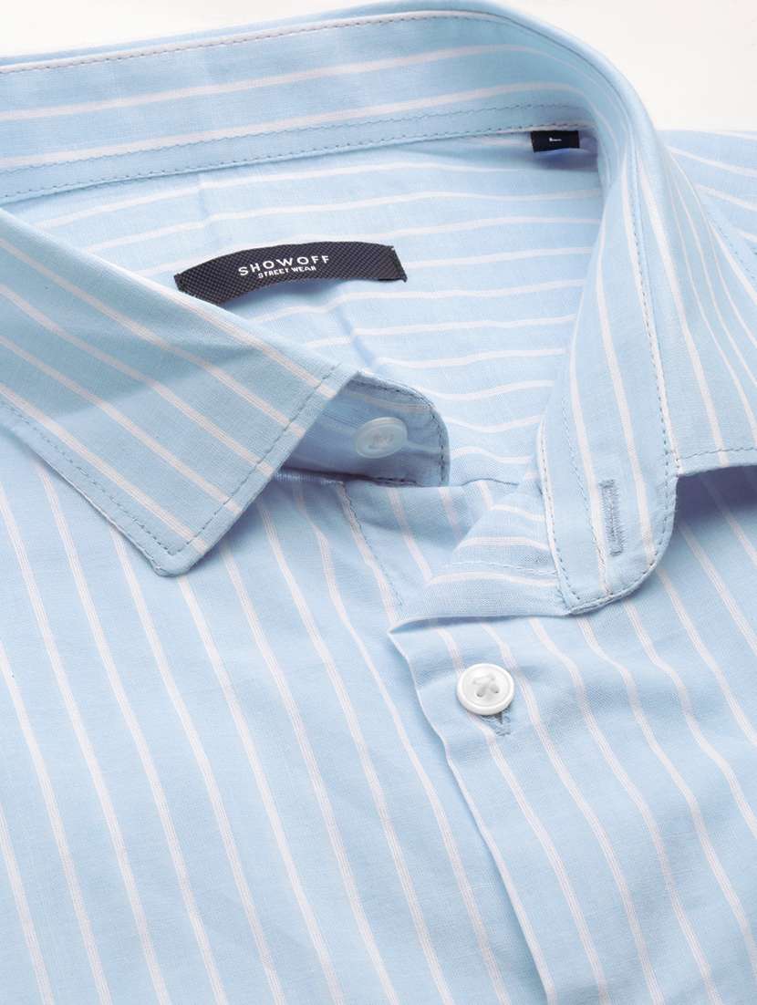mens stripes casual shirt - 20325498 -  Standard Image - 6