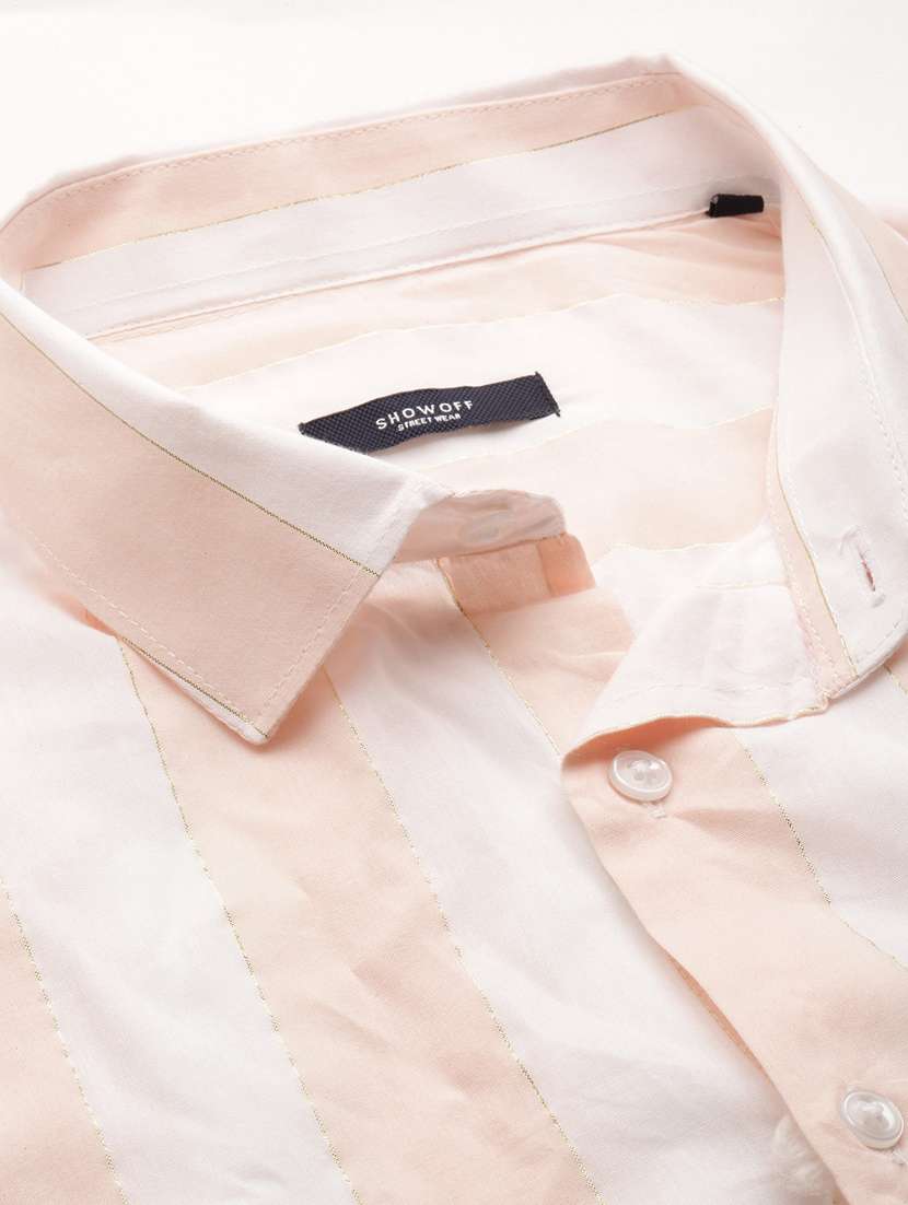 mens stripes casual shirt - 20325501 -  Standard Image - 6