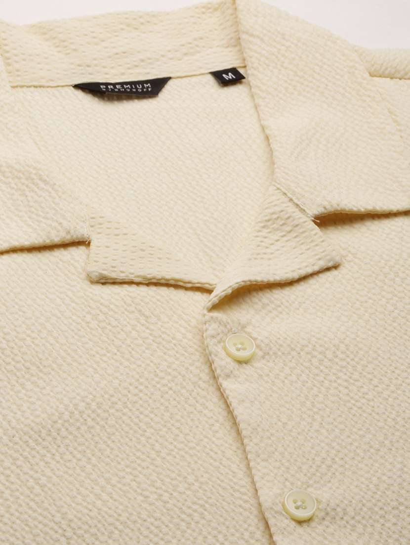 mens solid casual shirt - 20325519 - Standard Image - 6