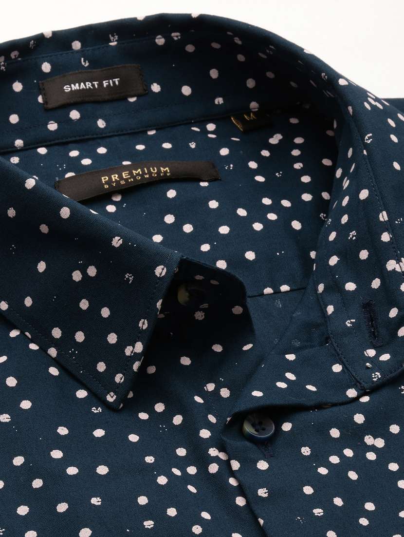mens polka dots casual shirt - 20325527 -  Standard Image - 6