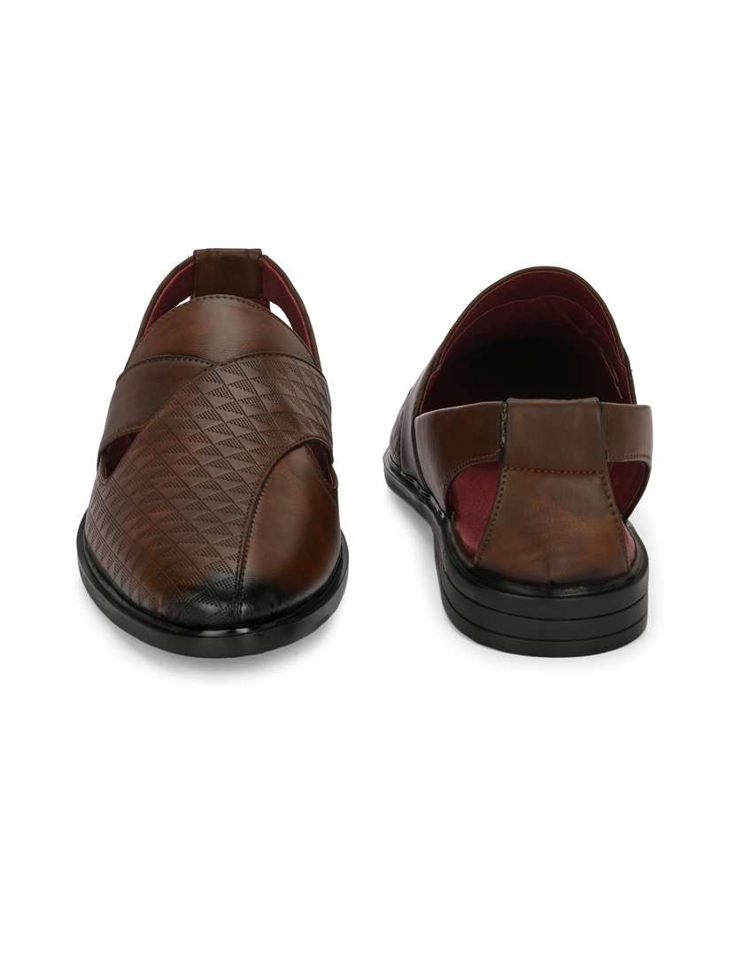 men back strap sandal - 20325585 - Standard Image - 4