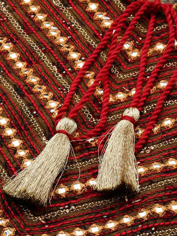 brown colored straight kurta - 20325608 -  Standard Image - 4