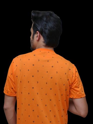 orange cotton tshirt - 20325702 - Standard Image - 1