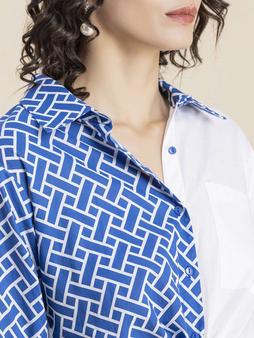 women multi color cotton regular shirt - 20325779 -  Standard Image - 4