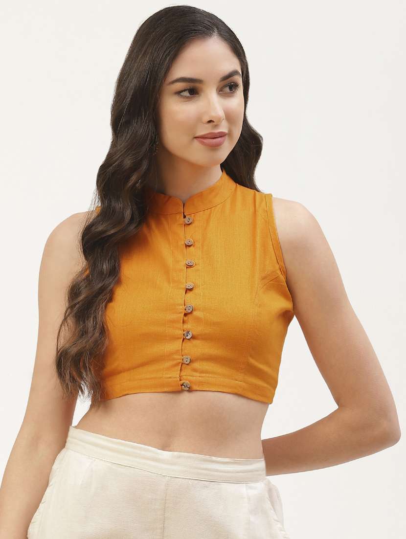 pack of 2 solid front open sleeveless blouse - 20330091 -  Standard Image - 1