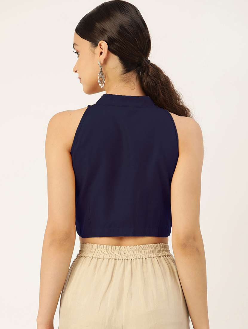 pack of 2 solid sleeveless blouse - 20330167 - Standard Image - 4