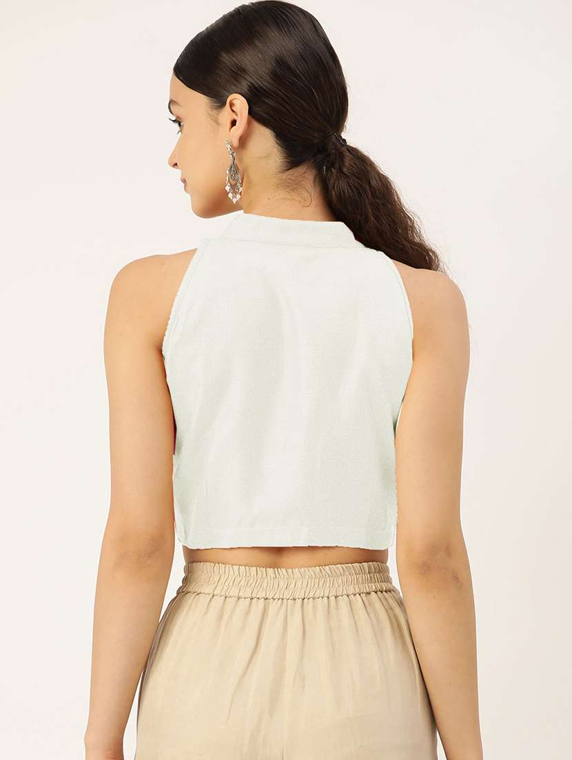pack of 2 solid sleeveless blouse - 20330180 - Standard Image - 4