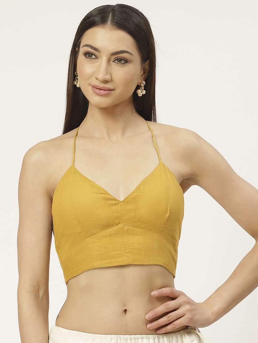 pack of 2 solid backless blouse - 20330573 -  Standard Image - 1