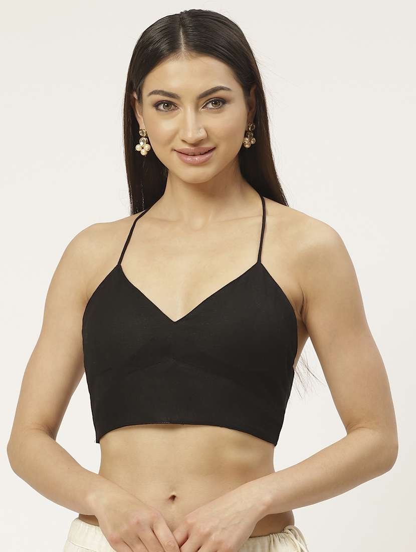 pack of 2 solid backless blouse - 20330576 -  Standard Image - 1