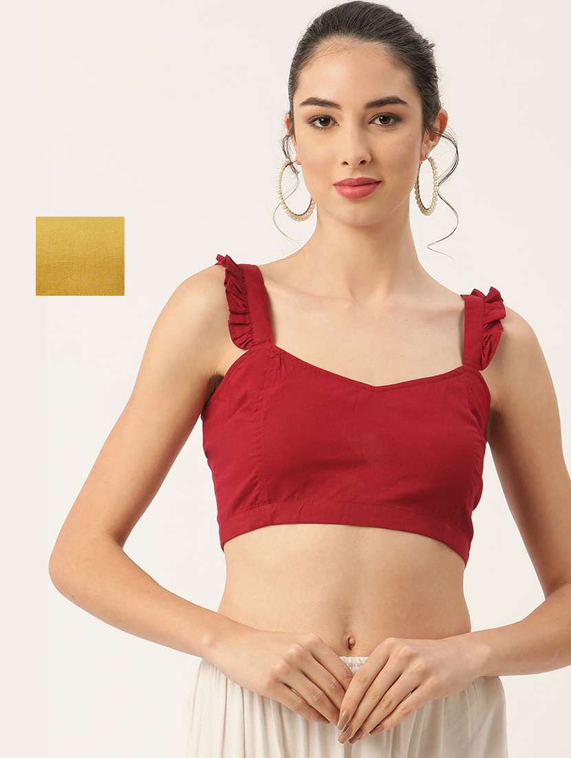 pack of 2 multi colored stitched blouse - 20330658 - Zoom Image - 0