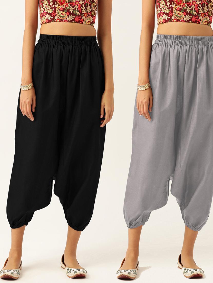 pack of 2 multi colored harem pant - 20331359 - Zoom Image - 0