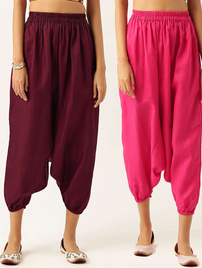 pack of 2 multi colored harem pant - 20331372 - Zoom Image - 0