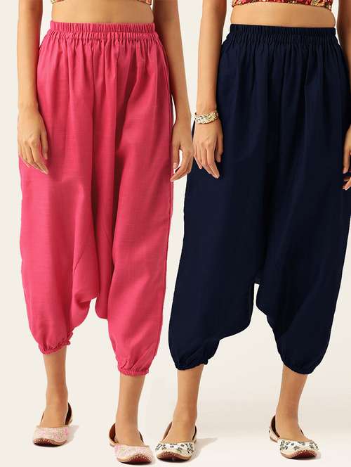 pack of 2 multi colored harem pant - 20331382 - Standard Image - 0