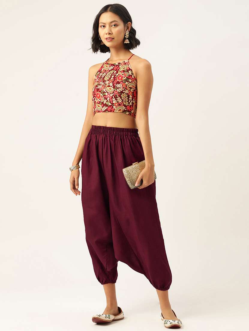 pack of 2 multi colored harem pant - 20331388 - Standard Image - 4