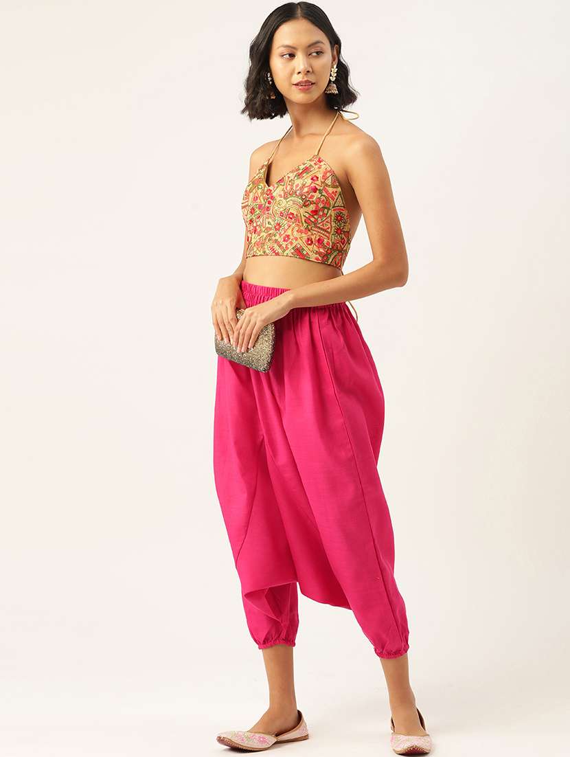 pack of 2 multi colored harem pant  - 20331389 -  Standard Image - 4