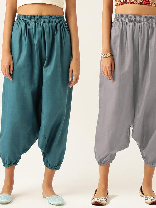 pack of 2 multi colored harem pant - 20331392 - Standard Image - 0