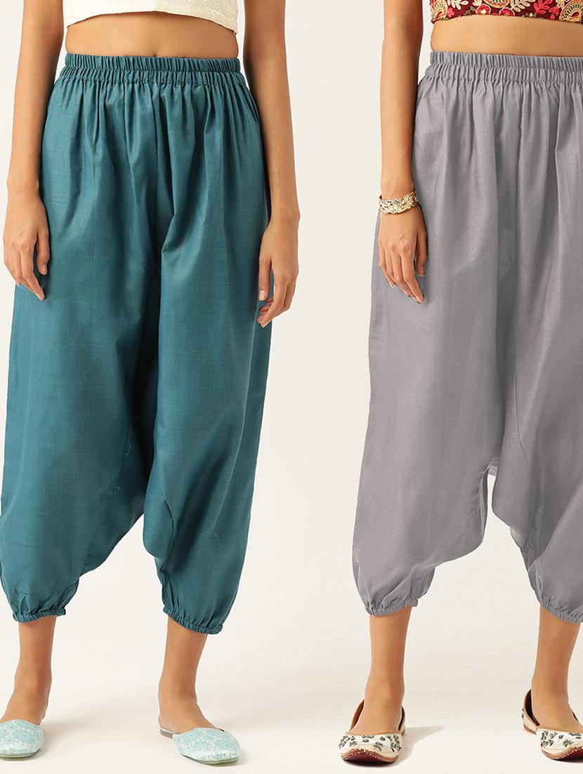 pack of 2 multi colored harem pant - 20331392 - Zoom Image - 0