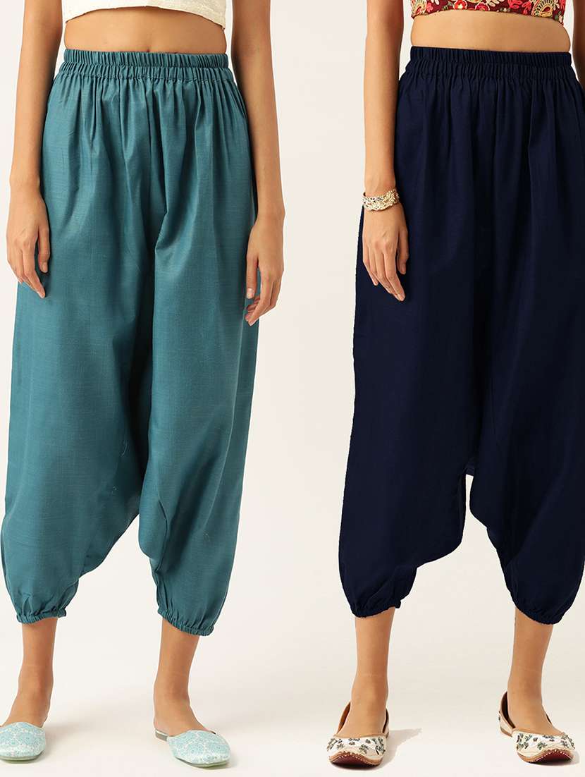 pack of 2 multi colored harem pant 