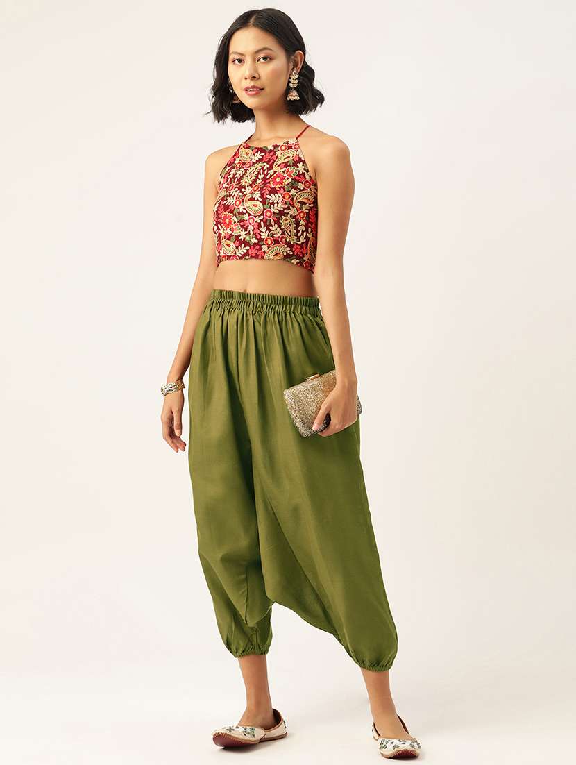 pack of 2 multi colored harem pant  - 20331397 -  Standard Image - 4