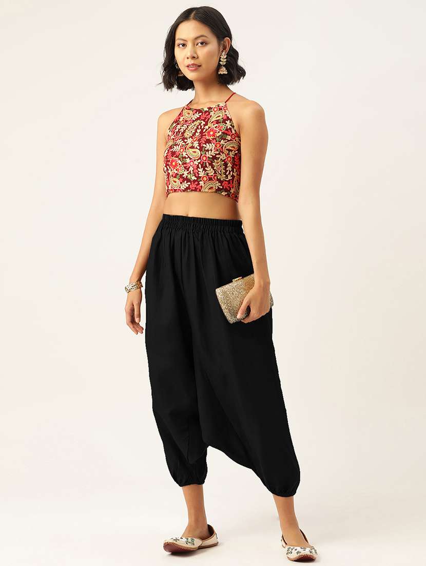 pack of 2 multi colored harem pant  - 20331399 -  Standard Image - 4