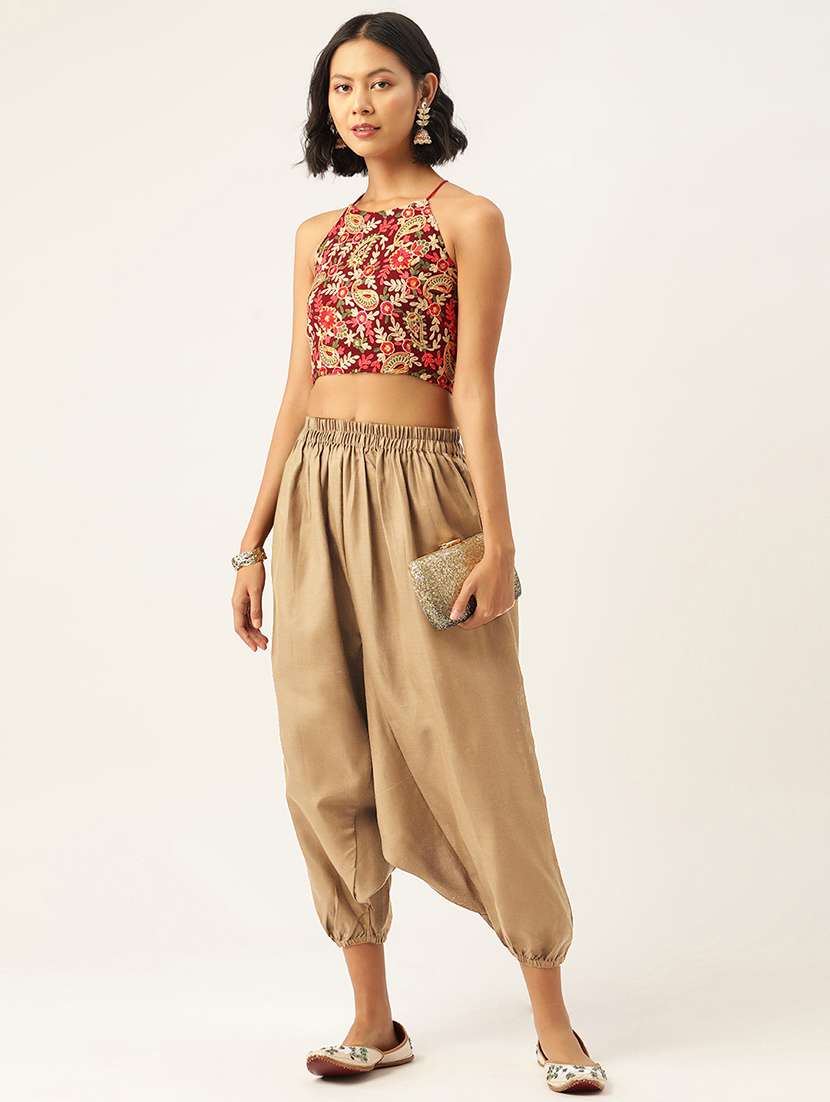 pack of 2 multi colored harem pant  - 20331407 -  Standard Image - 4