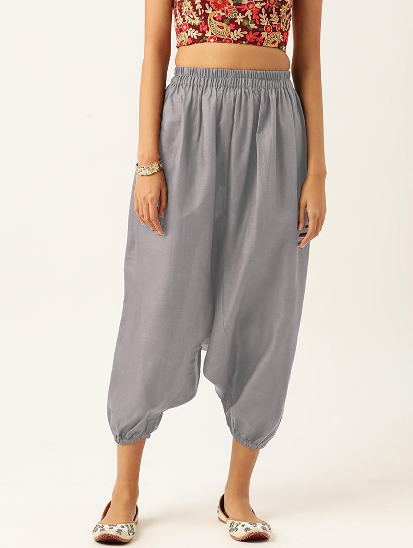combo of 2 multi colored  harem trousers - 20331432 -  Standard Image - 1