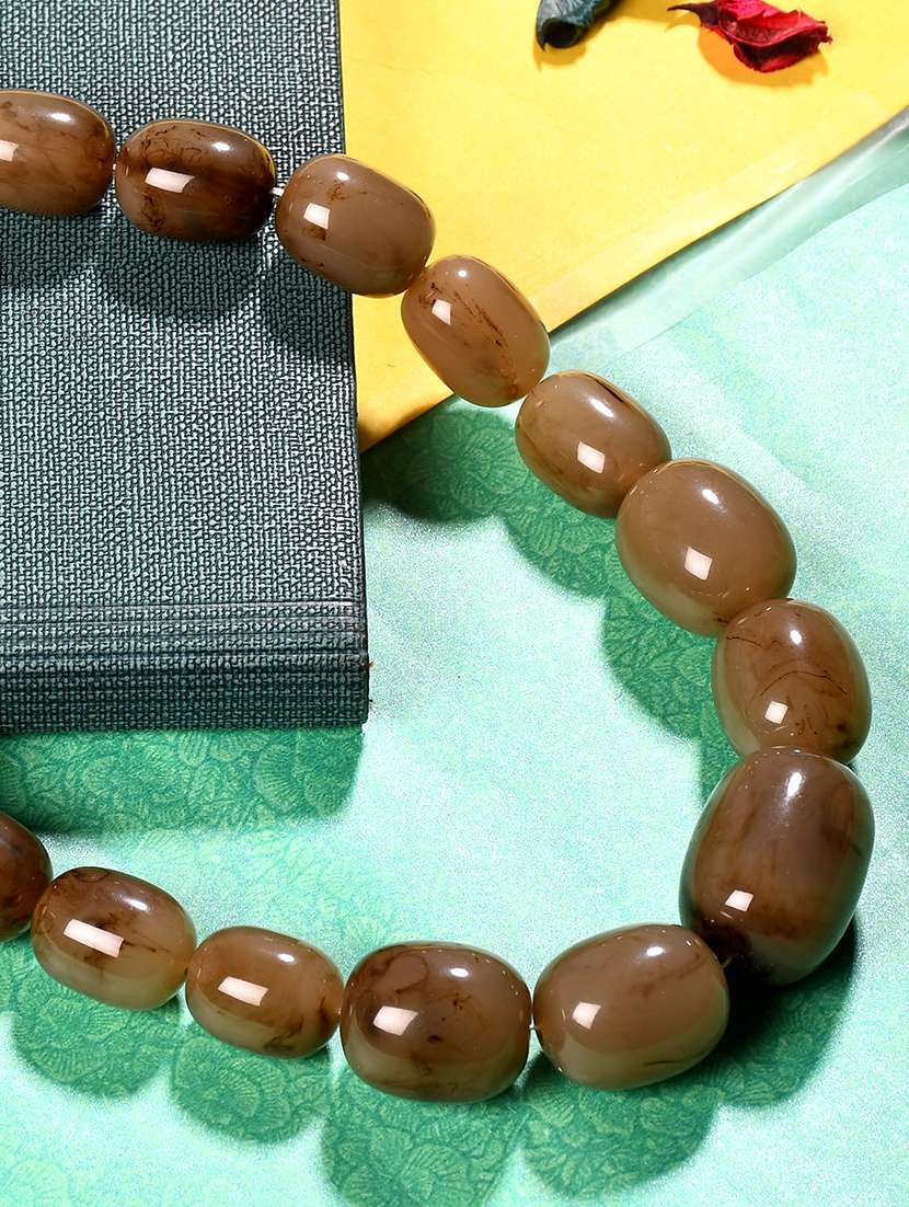 green metal statement necklace