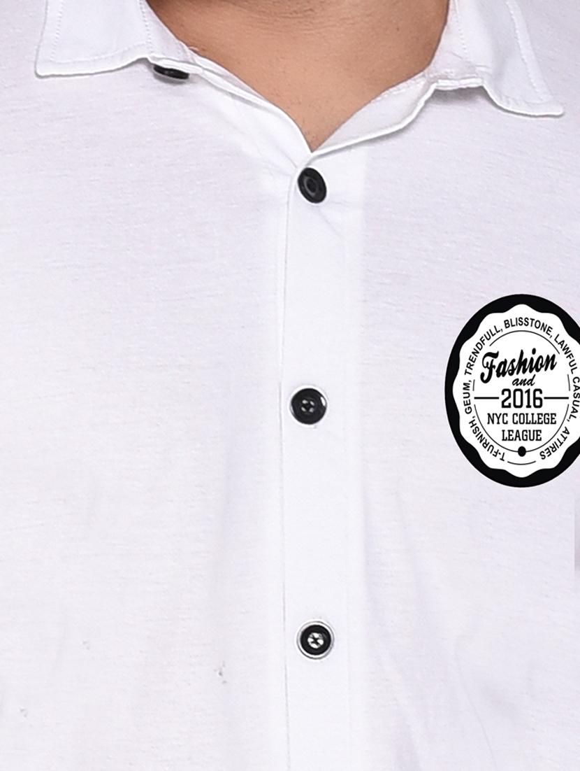 long sleeves color block casual shirt - 20331986 - Standard Image - 4