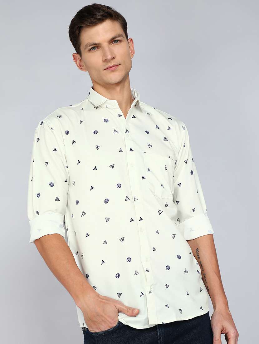 men's regular fit full sleeves casual shirt - 20335736 -  Standard Image - 1